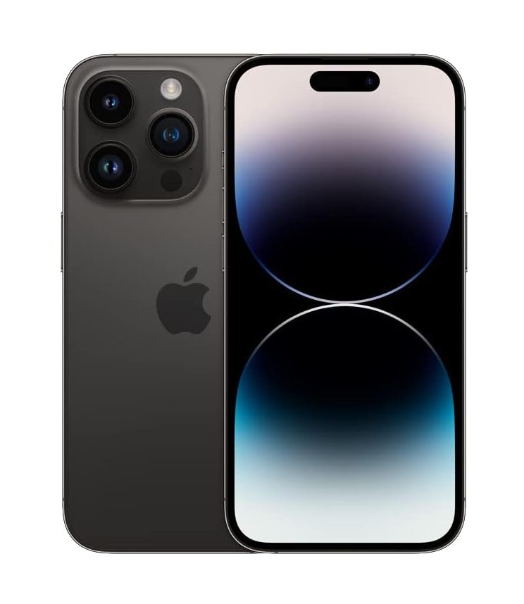Apple iPhone 14 Pro, 256GB, Space Black - Unlocked (Renewed)